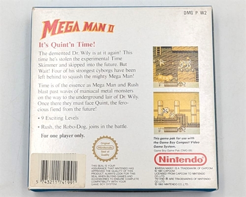 Mega Man II - Complete In Box - Gameboy Original (B Grade) (Used)
